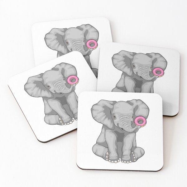 Item preview, Elephant Donut designed and sold by Snabdesign84.