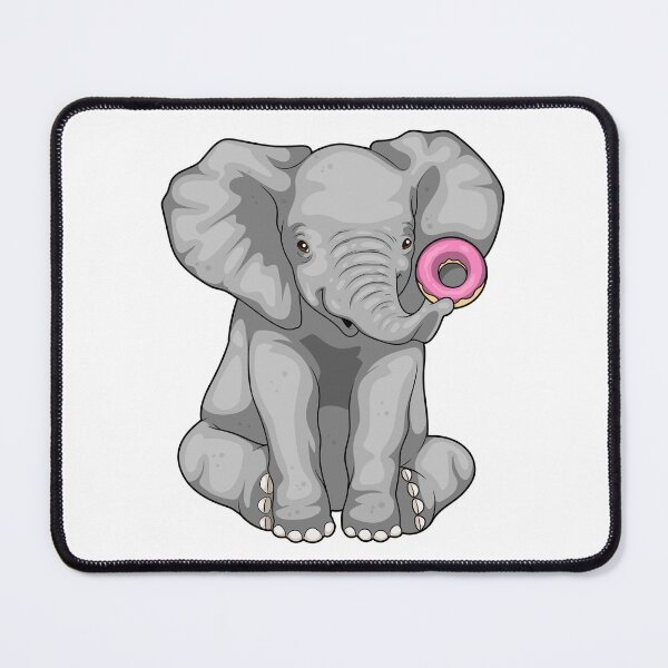 Item preview, Elephant Donut designed and sold by Snabdesign84.