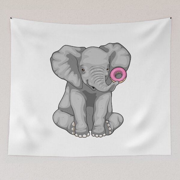Item preview, Elephant Donut designed and sold by Snabdesign84.