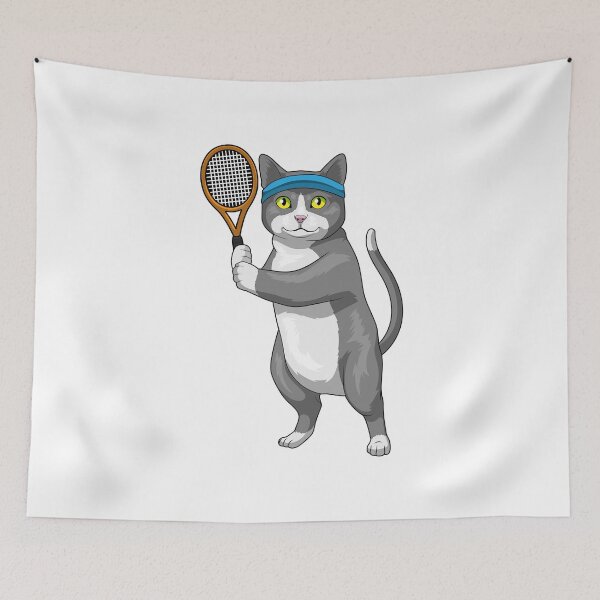 Item preview, Cat Tennis Tennis racket designed and sold by Snabdesign84.