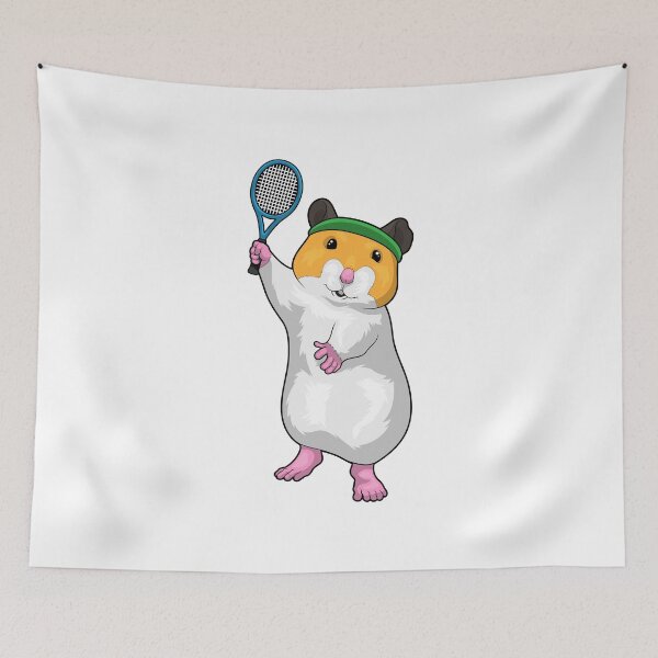 Item preview, Hamster Tennis Tennis racket designed and sold by Snabdesign84.
