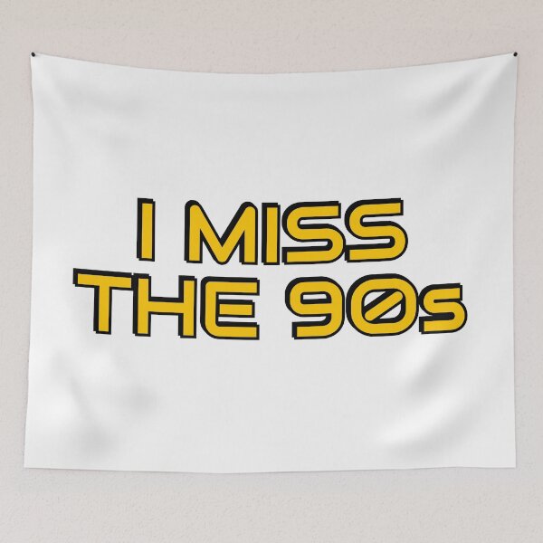 Item preview, I miss the 90s - Millennial Nostalgia designed and sold by Inspirationmotivation.