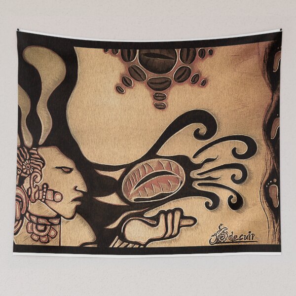 Item preview, prehispanic coffee designed and sold by angeldecuir.