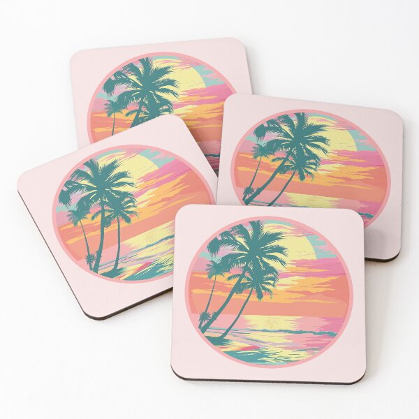 Item preview, Beautiful, Colorful Pastel Tropical Beach Design. designed and sold by OceanIconic.