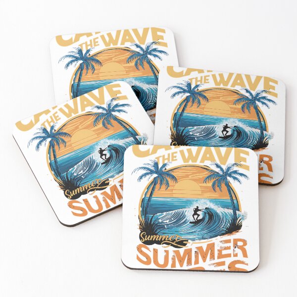 Item preview, CATCH THE WAVE SUMMER VIBES designed and sold by hamza243.
