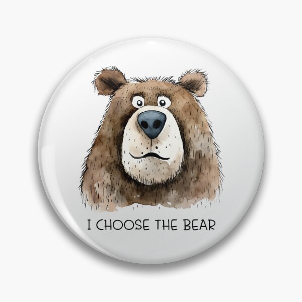 Item preview, I CHOOSE THE BEAR designed and sold by quiltsncatitude.