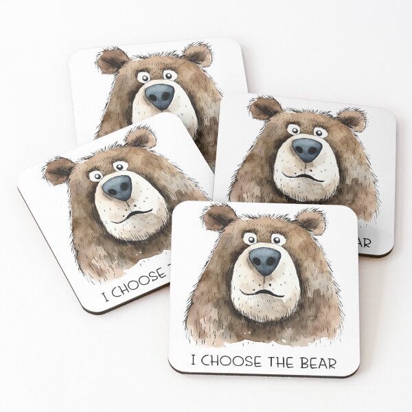 Item preview, I CHOOSE THE BEAR designed and sold by quiltsncatitude.