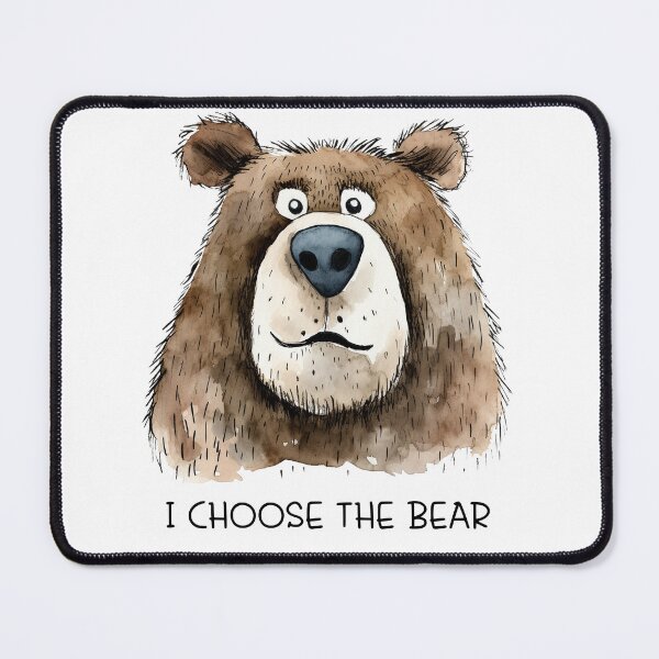 Item preview, I CHOOSE THE BEAR designed and sold by quiltsncatitude.