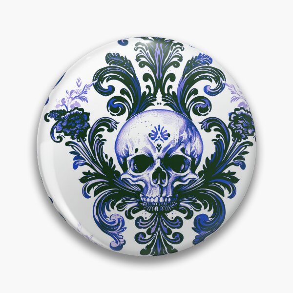 Item preview, Pattern, skull designed and sold by silent-violin.