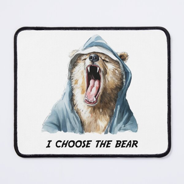 Item preview, I CHOOSE THE BEAR designed and sold by quiltsncatitude.
