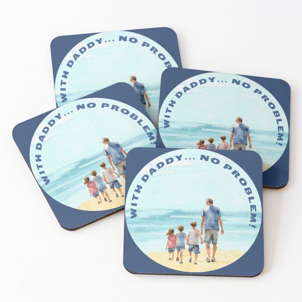Item preview, With daddy, no problem. Gift idea for dad on his father's day. Father's day designed and sold by FreeSoulLab.