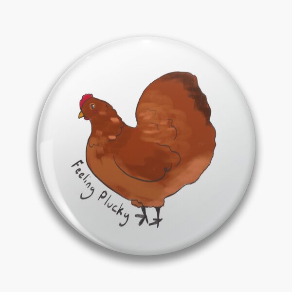 Item preview, Feeling Plucky Red Hen Sticker designed and sold by Art-Lyss.