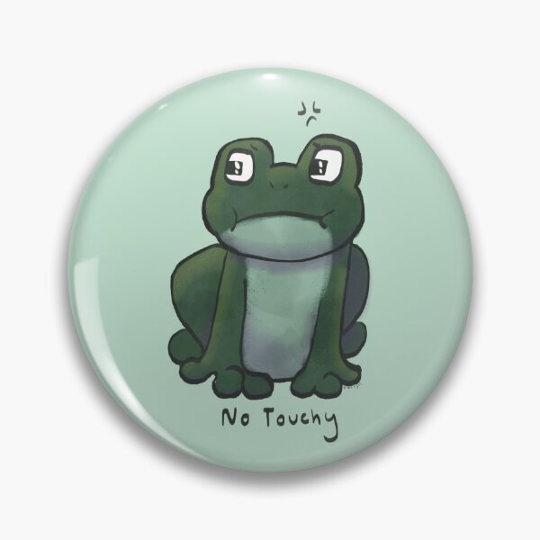 Item preview, No Touchy Frog designed and sold by Art-Lyss.