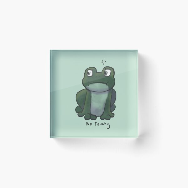 Item preview, No Touchy Frog designed and sold by Art-Lyss.