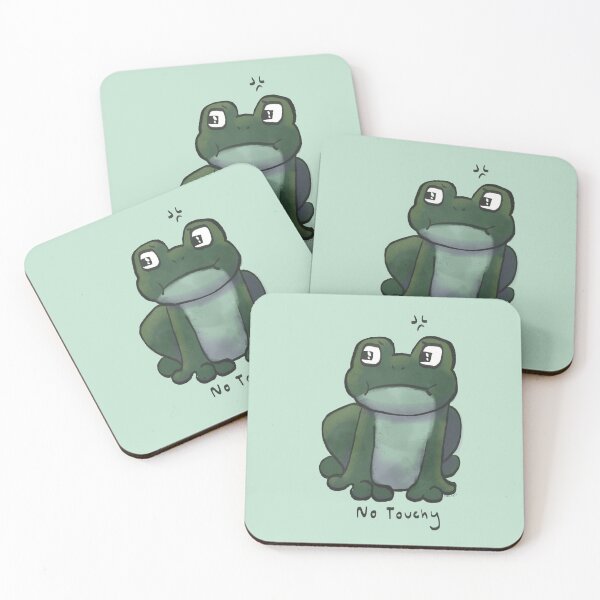 Item preview, No Touchy Frog designed and sold by Art-Lyss.
