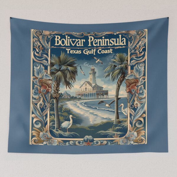 Item preview, Bolivar Peninsula Texas Gulf Coast Art designed and sold by David Balzen.