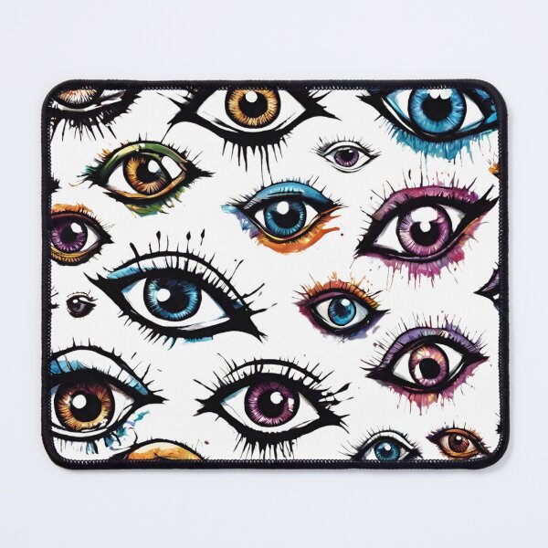 Item preview, Eyes All Around: Vibrant Digital Patterns by TRYKID designed and sold by TRYKID.
