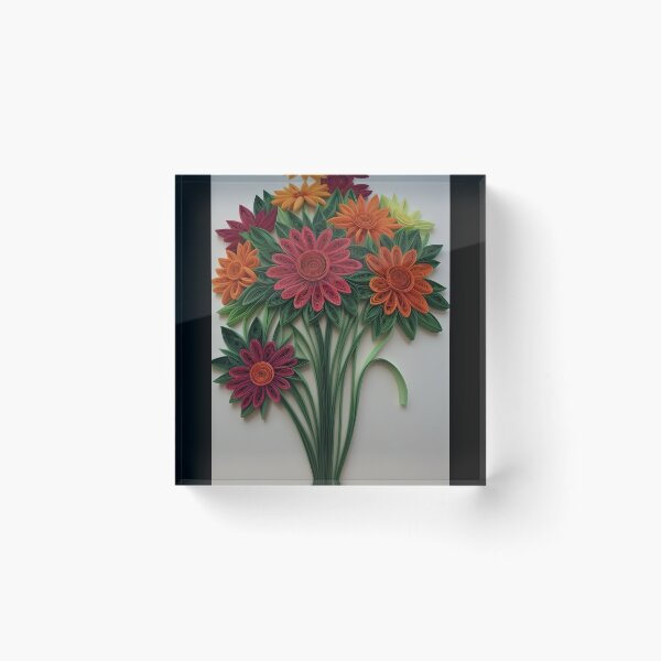 Item preview, Beautiful quilled flower art designed and sold by Merchattack.