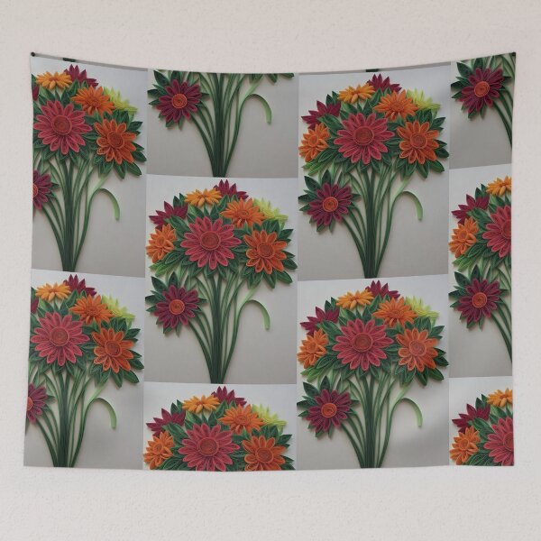 Item preview, Beautiful quilled flower art designed and sold by Merchattack.