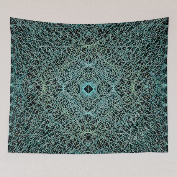 Item preview, Rectangular Pattern #6 Morph C [16978-Cyans-BB] designed and sold by LottMultimedia.