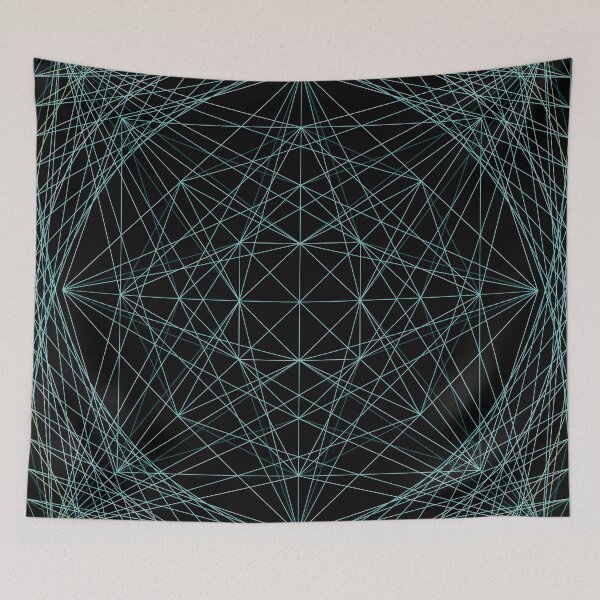 Item preview, Rectangular Pattern #6 Morph C [16178-Cyans-BB] designed and sold by LottMultimedia.