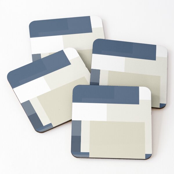 Item preview, Beige nit blue white black designed and sold by NAERENA.