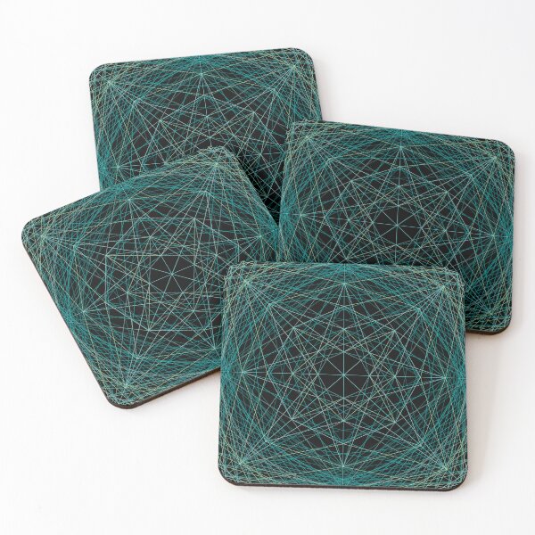 Item preview, Rectangular Pattern #6 Morph C [15378-Cyans-BB] designed and sold by LottMultimedia.