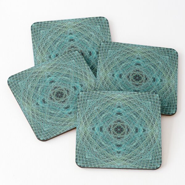 Item preview, Rectangular Pattern #6 Morph C [14978-Cyans-BB] designed and sold by LottMultimedia.