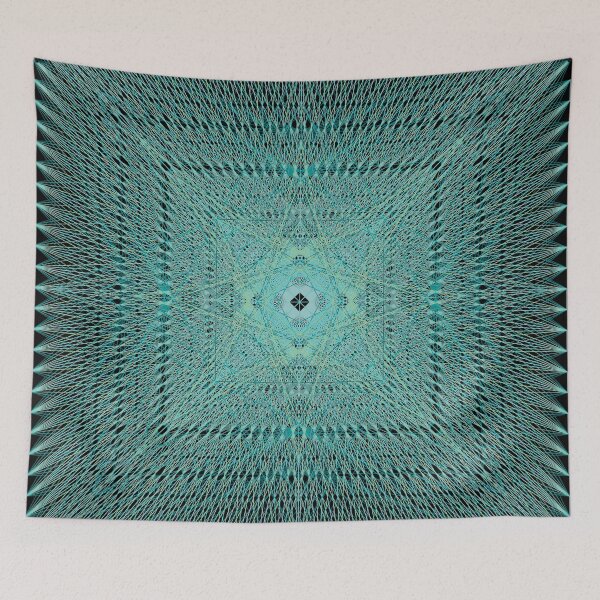 Item preview, Rectangular Pattern #6 Morph C [14178-Cyans-BB] designed and sold by LottMultimedia.