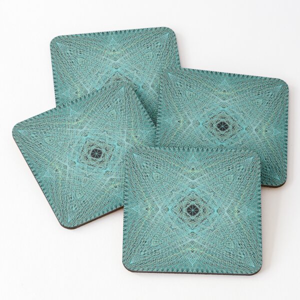 Item preview, Rectangular Pattern #6 Morph C [13696-Cyans-BB] designed and sold by LottMultimedia.