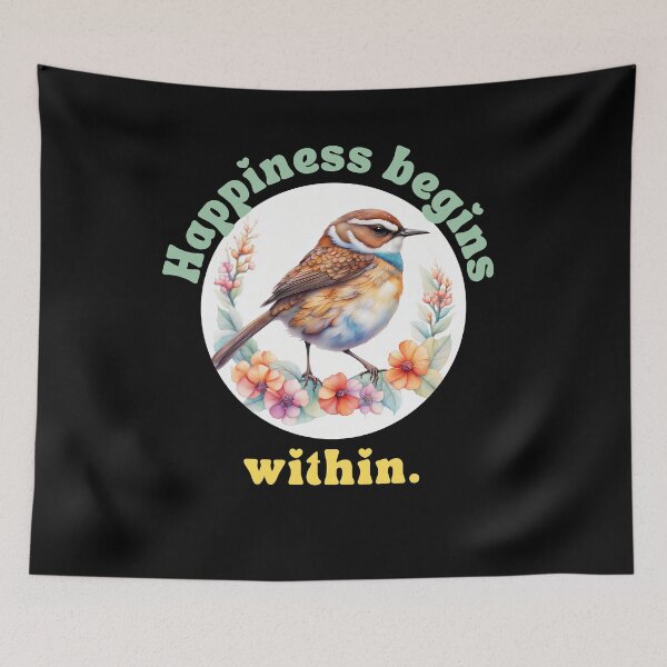 Item preview, Happiness begins within. designed and sold by Mechanical-Artt.