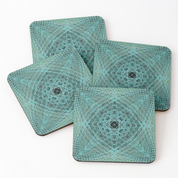 Item preview, Rectangular Pattern #6 Morph C [13496-Cyans-BB] designed and sold by LottMultimedia.