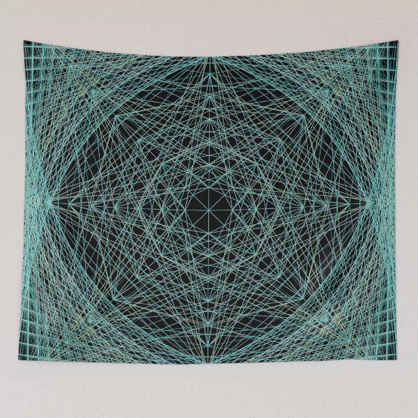 Item preview, Rectangular Pattern #6 Morph C [13296-Cyans-BB] designed and sold by LottMultimedia.