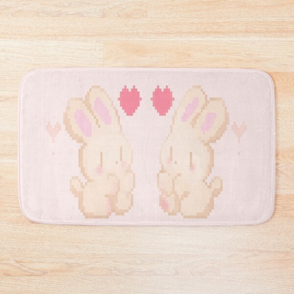 Item preview, Cute Bunny pixel art coquette designed and sold by Soft-Maiot.