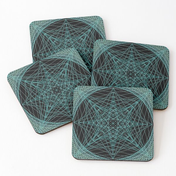 Item preview, Rectangular Pattern #6 Morph C [13096-Cyans-BB] designed and sold by LottMultimedia.