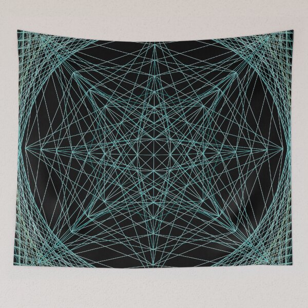 Item preview, Rectangular Pattern #6 Morph C [13096-Cyans-BB] designed and sold by LottMultimedia.
