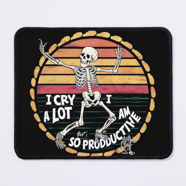 Item preview, i cry a lot but i am so productive Its An Art trendy designed and sold by FurRealStudioCo.