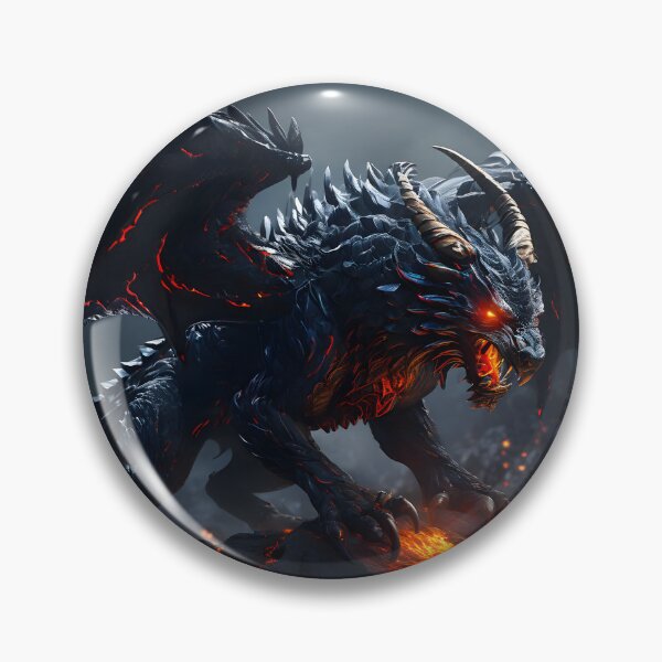 Item preview, Lava dragon  designed and sold by Maths-4-Nerds.