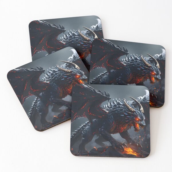 Item preview, Lava dragon  designed and sold by Maths-4-Nerds.