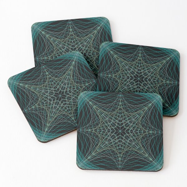 Item preview, Rectangular Pattern #6 Morph C [12796-Cyans-BB] designed and sold by LottMultimedia.