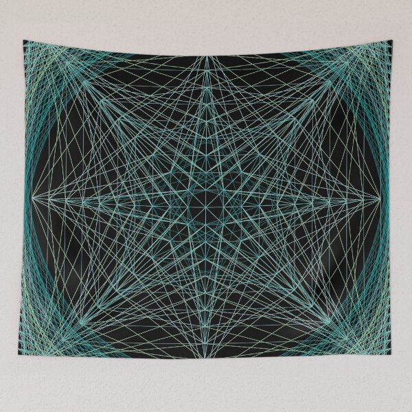 Item preview, Rectangular Pattern #6 Morph C [12696-Cyans-BB] designed and sold by LottMultimedia.