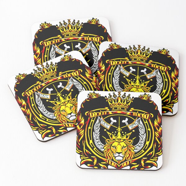Item preview, Triumvirate of Majesty: Lions and Crown in Harmonious Rule designed and sold by Highlandkings.