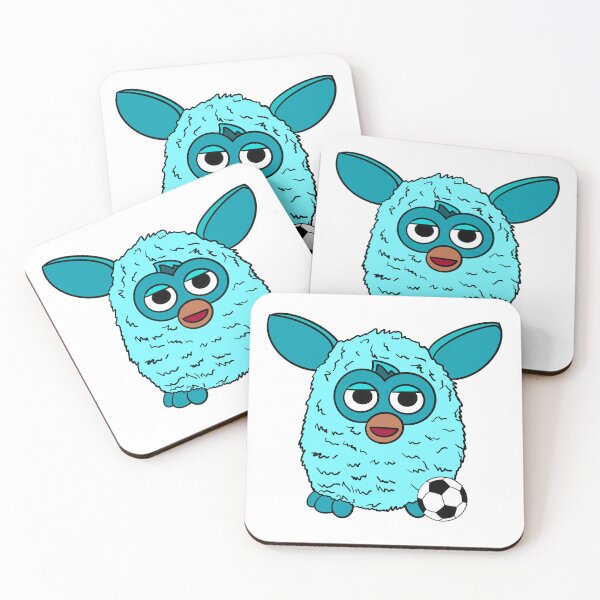 Item preview, Light Blue Footballer Furby designed and sold by Animals-by-JB.