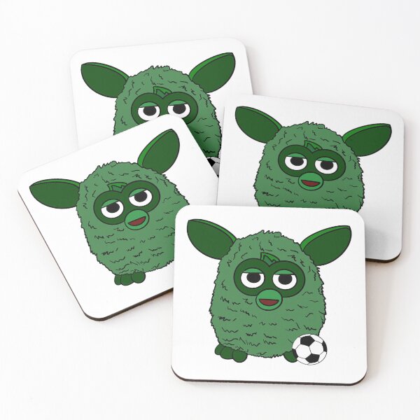 Item preview, Forest Green Footballer Furby designed and sold by Animals-by-JB.