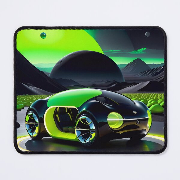 Item preview, Cool Futuristic Electric Sports Car On A Alien Planet designed and sold by TheArtOfPat.