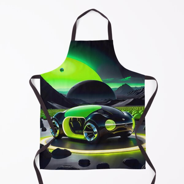 Item preview, Cool Futuristic Electric Sports Car On A Alien Planet designed and sold by TheArtOfPat.