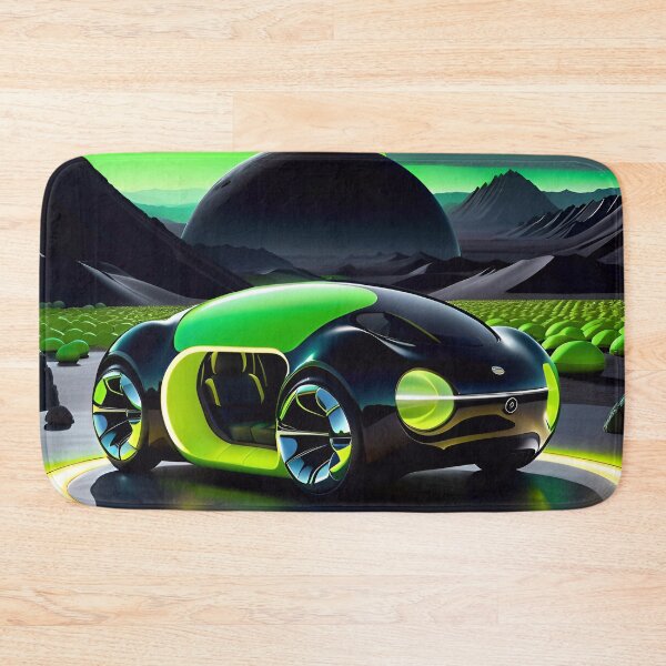 Item preview, Cool Futuristic Electric Sports Car On A Alien Planet designed and sold by TheArtOfPat.