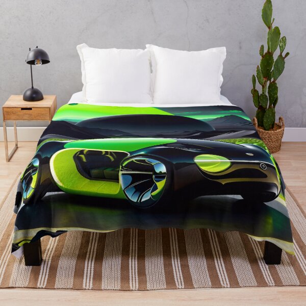Item preview, Cool Futuristic Electric Sports Car On A Alien Planet designed and sold by TheArtOfPat.
