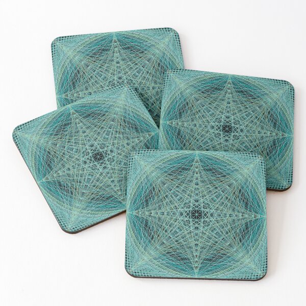 Item preview, Rectangular Pattern #6 Morph C [12496-Cyans-BB] designed and sold by LottMultimedia.