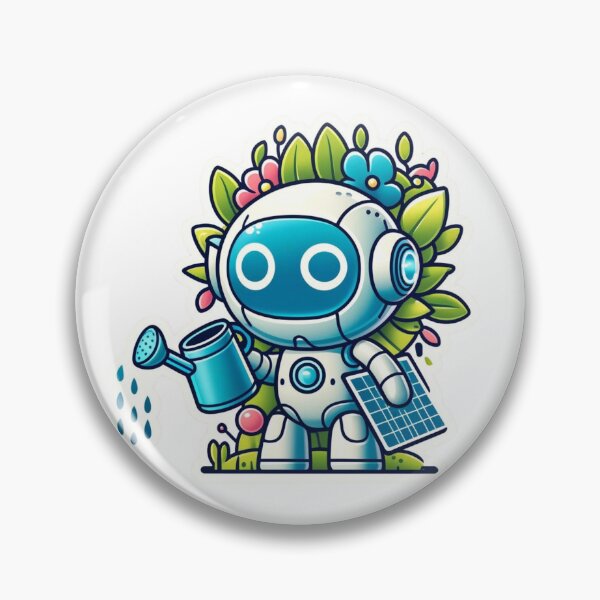 Item preview, Eco-Friendly Bot designed and sold by pixelpulsenyc.